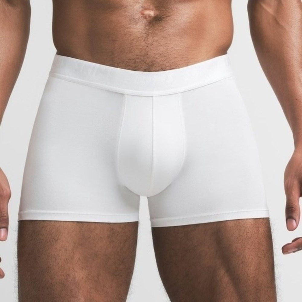 NWT -‎ SKIMS (Size XXL) 3" Inseam Men's Boxer Brief - Chalk